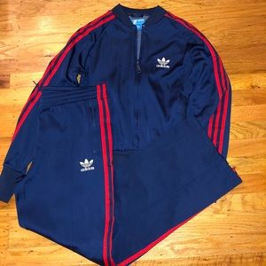 Woman’s adidas track suit